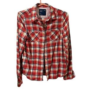 American Eagle Outfitters Women's Flannel Plaid Shirt